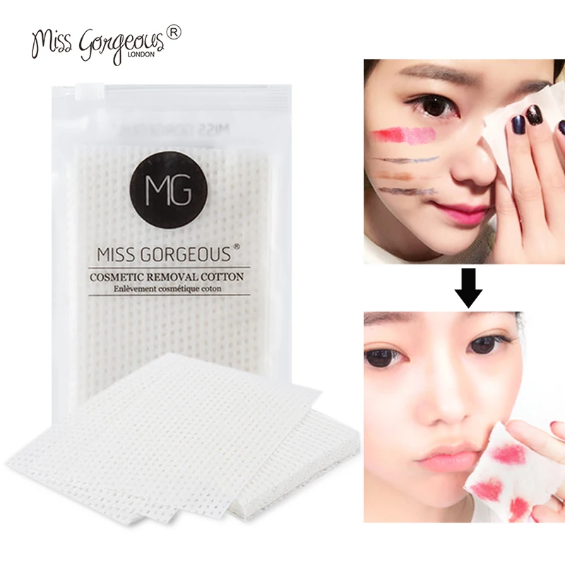 Бренд Miss Gorgeous 20 шт. подушечки для ленивого снятия макияжа ухода за кожей