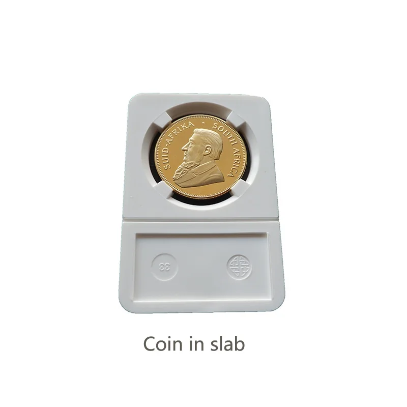 5 шт./лот оптовая продажа золотая монета Krugerrand с покрытием без копирования|5