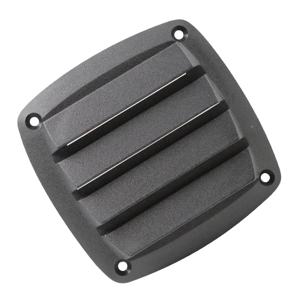 

Marine Louvered Vents 4 Inch Hose Plastic Hull Air Vent Boat - Black