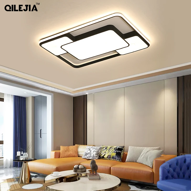 Современная домашняя светодиодная люстра украшение для гостиной спальни с белым