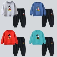 baby boy clothes suits autumn casual mickey baby boy clothing sets children suit sweatshirts sports pants kids set
