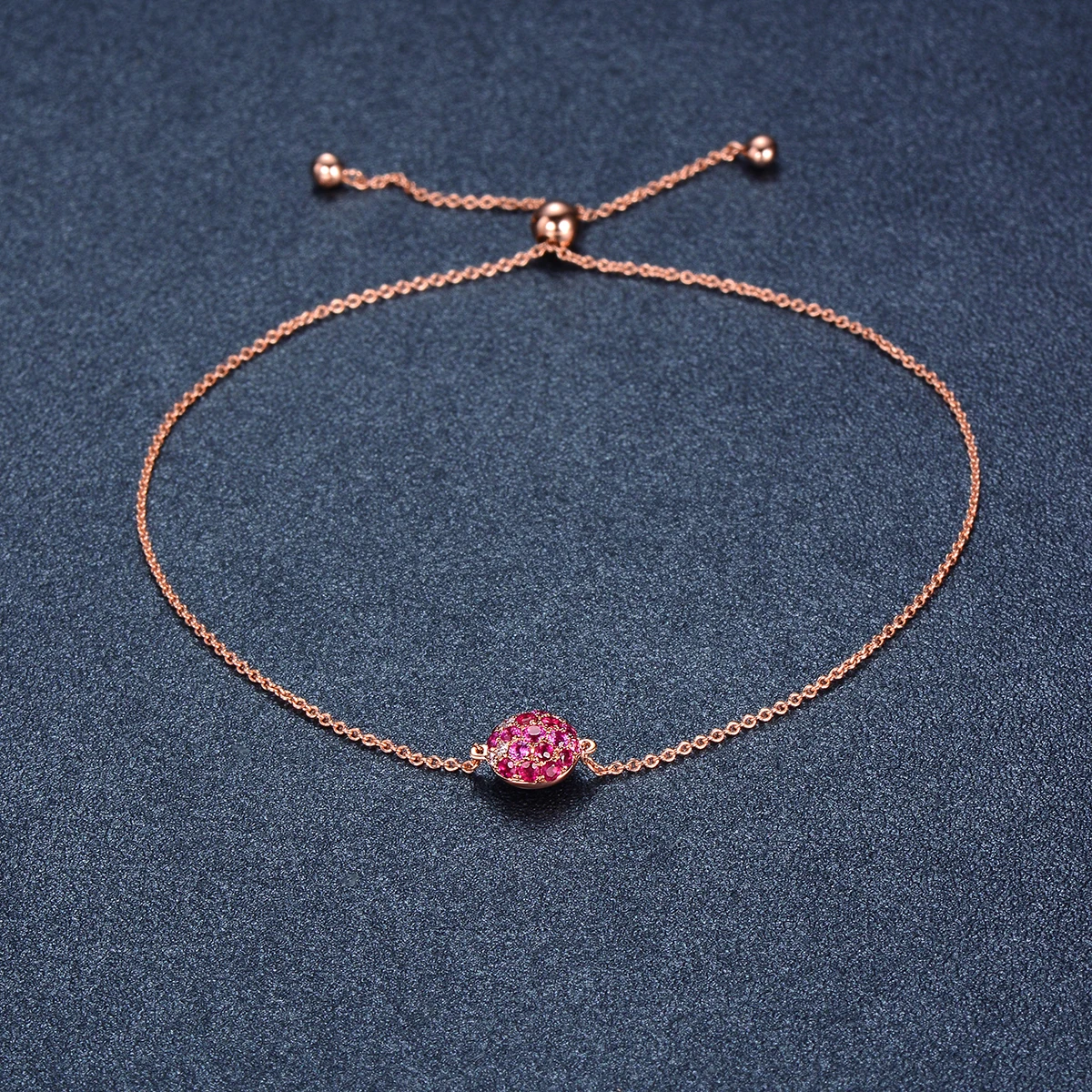 LP Diamond-ювелирные изделия натуральный драгоценный камень рубин 18 К розовое золото