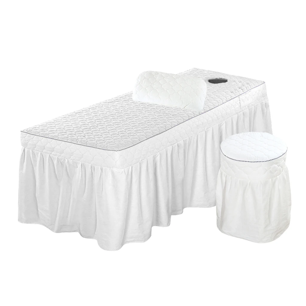 White 70x190cm Массажная Косметическая простыня для стола, косметическая простыня для кровати, массажная простыня для стола, наборы простыней, мягкий чехол для подушки - Цвет: White 70x190cm