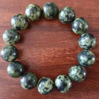 natural jade tibetan medicine wang shi bracelets for men and women serpentine jade beads live magnetic health bracelet jewelry