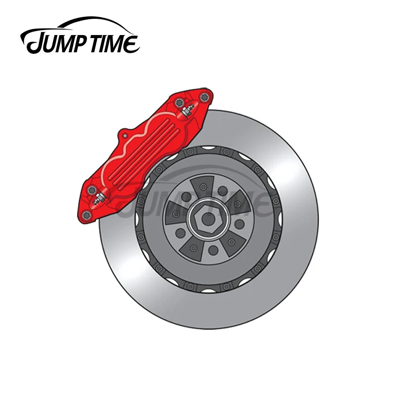 Время скачка 13x12 3 см для дискового тормоза дизайнерская наклейка виниловая