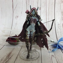 14cm  Sylvanas  Action Figure Toys Windrunner Darkness Ranger Lady PVC  Figure For Collection Annie Brinquedos Model