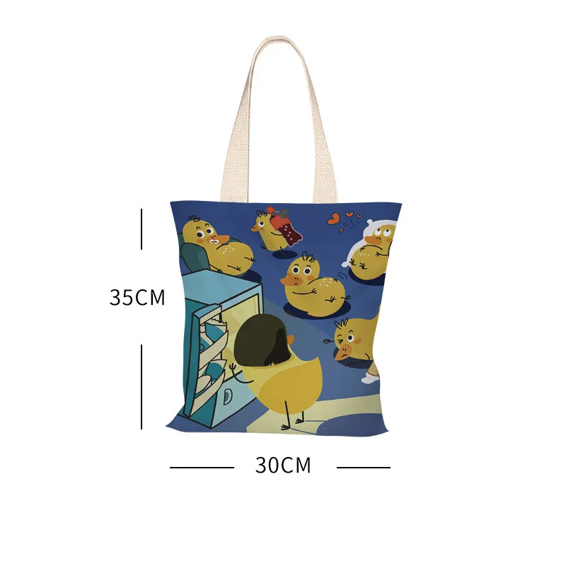 

Shopping bag Canvas Totes For Shopper Hang Bags for cart Eco Cloth Bag aesthetic reusable Shoulder Bags With Print Customizable