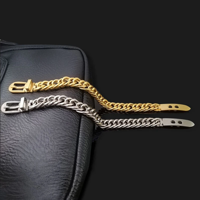 Браслет из чистого титана (Ti) ремень 10 мм для мужчин и женщин