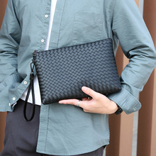 Bolsos Bolso de mano de cuero para hombre...