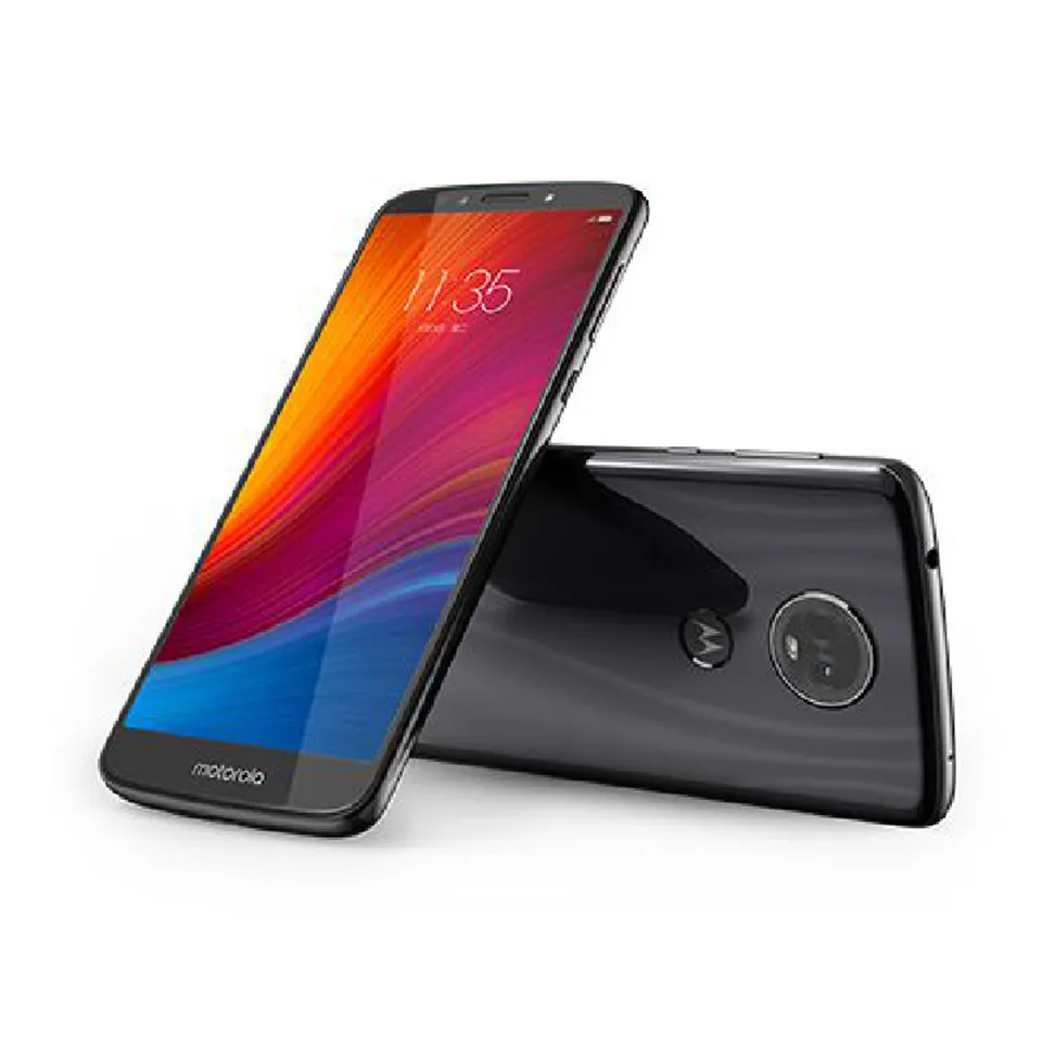 Мобильный телефон Motorola MOTO E5 PLUS, 6,0 дюймов, 4 ГБ, 64 ГБ, Android 8,0, мобильный телефон, четыре ядра, 5000 МП, мА/ч, 4G, LTE, смартфон