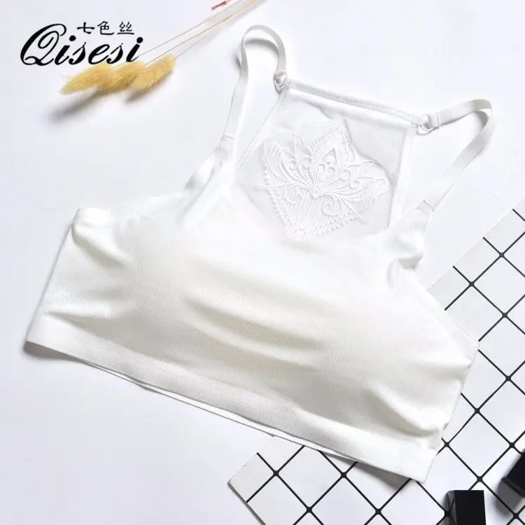 

Non-Steel Ring Lace Beauty Back Camisole GIRL'S Underwear Wipe Thoracic 3D One-Piece Massage Chest Pad Women's