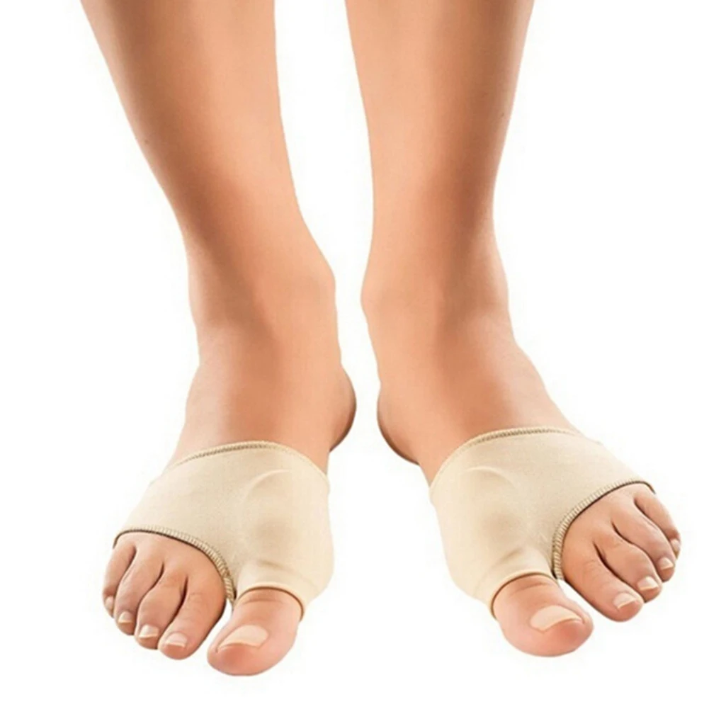 

2Pcs=1Pair Toe Corrector Orthotics Feet Foot Care Bone Thumb Adjuster Correction Soft Pedicure Socks Bunion Straightener
