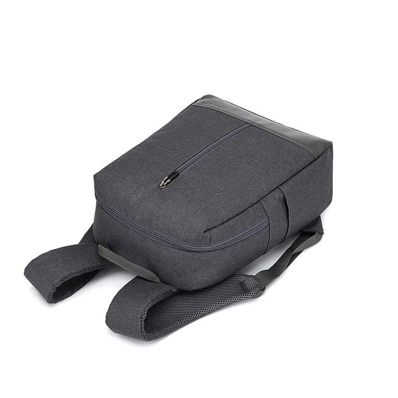 

UOSC Fashion Men Backpack For Laptop USB Port Waterproof Travel Backpack Large Capacity College Student School Backpack