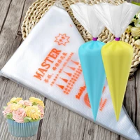 100pcspack disposable pastry piping bags anti burst cream icing bags frosting cake decorating set cookie cupcake macarons tools