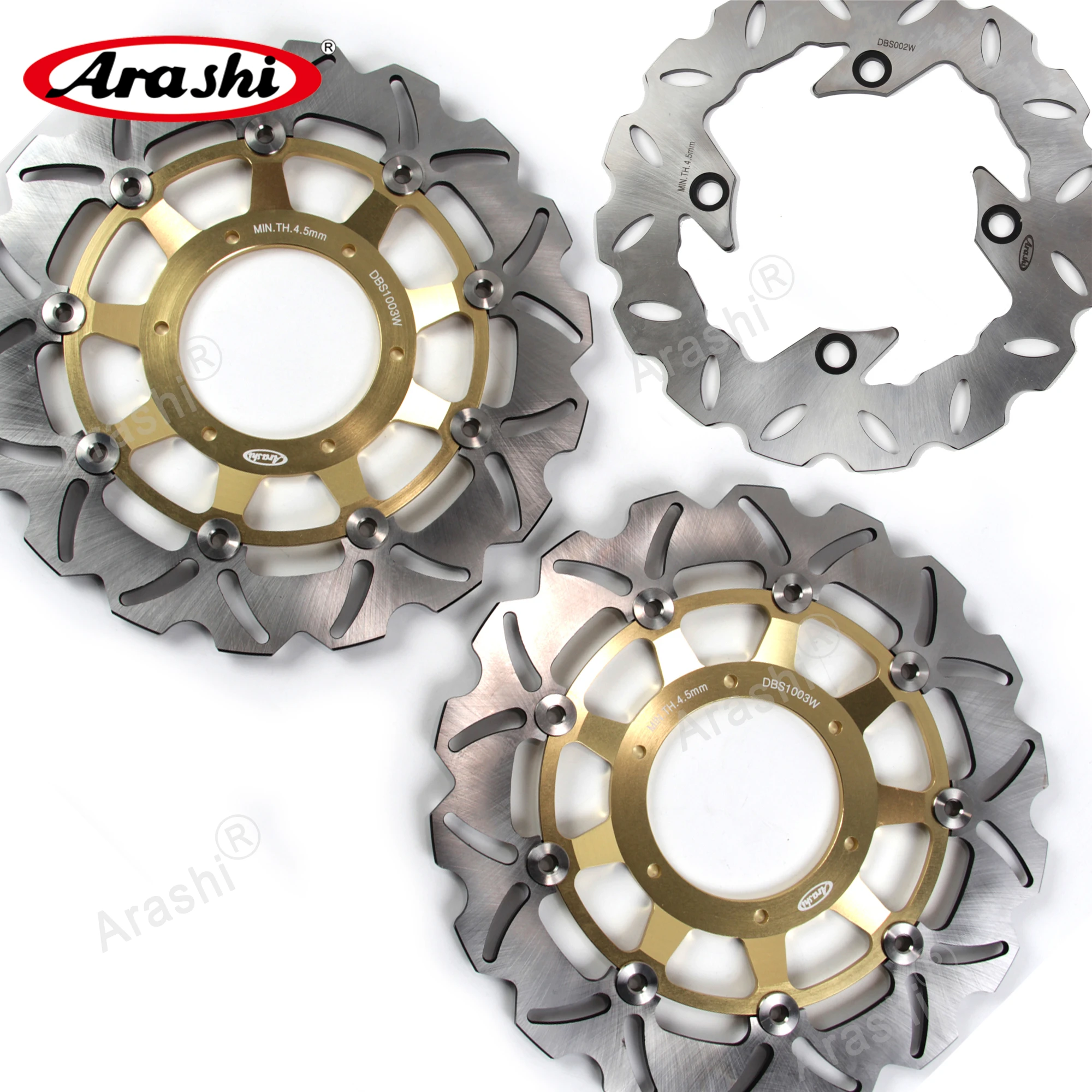 Тормозной диск ARASHI CBR600 F для HONDA CBR 600 2001 2002 2003 2004 2005 2006 2007 CBR600F передний задний