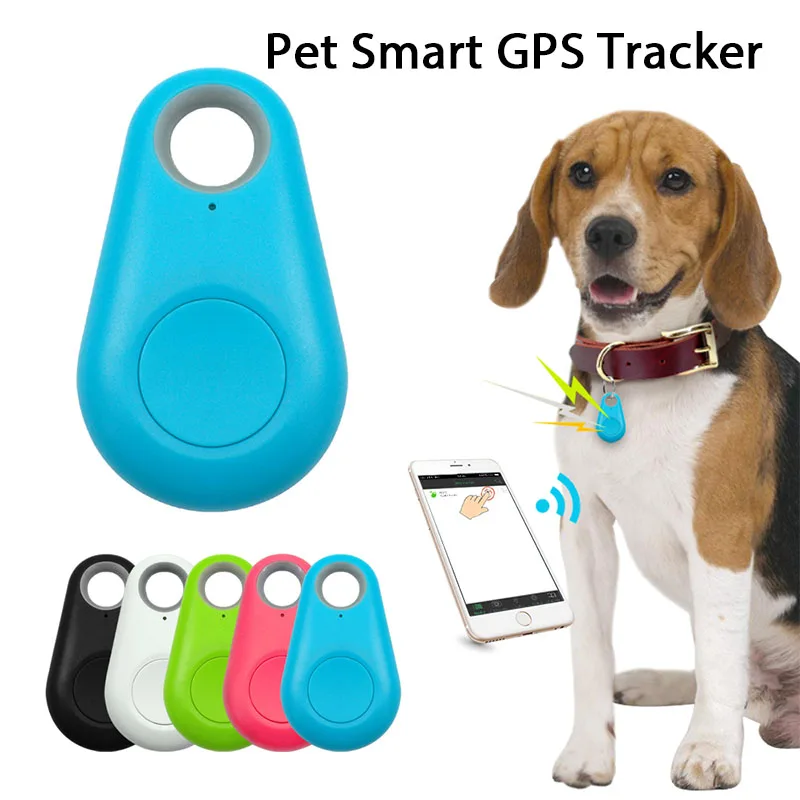 

Pet Smart GPS Tracker Mini Portable Bluetooth 4.0 Water Drop Shape Wallet Phone Key Dog Cat Anti-Lost Location Tracker