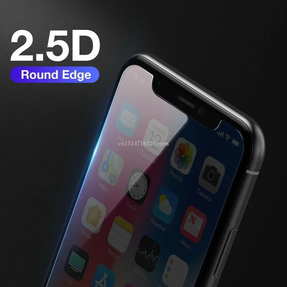 9H полное надежное закаленное стекло для iPhone X XS MAX XR 6 6S 7 8 Plus 11 Pro Max защита от экрана высокой четкости