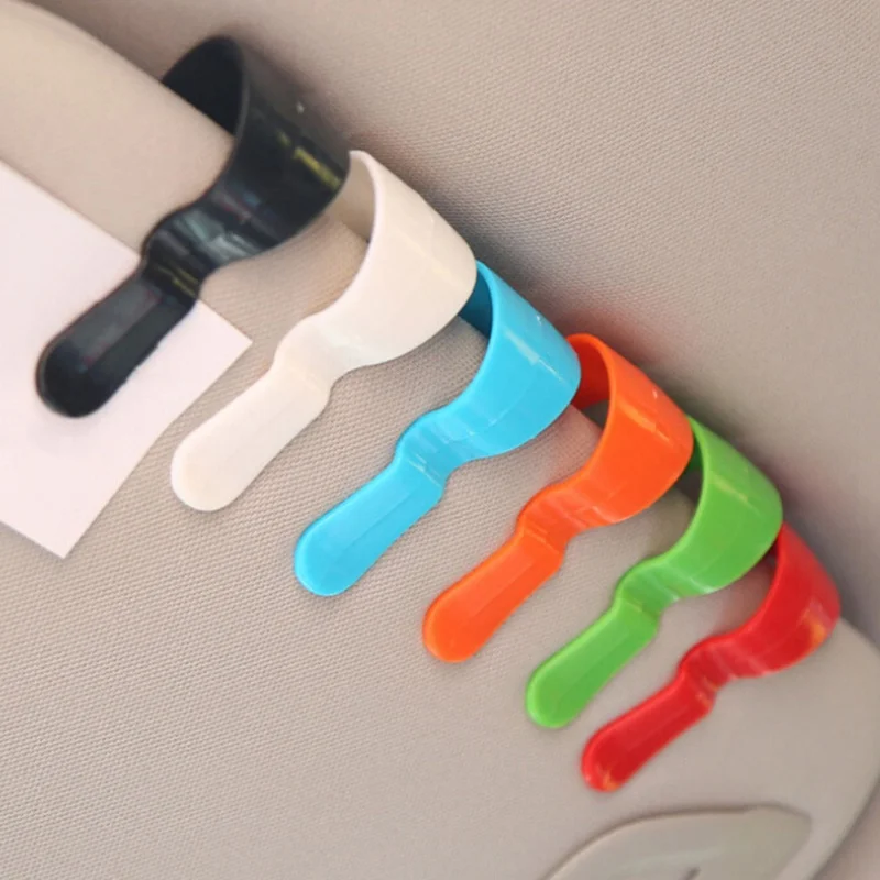 Sunglasses Glasses Card Pen Holder Portable Multi-purpose Vehicle Car Visor Ticket Clip | Автомобили и мотоциклы