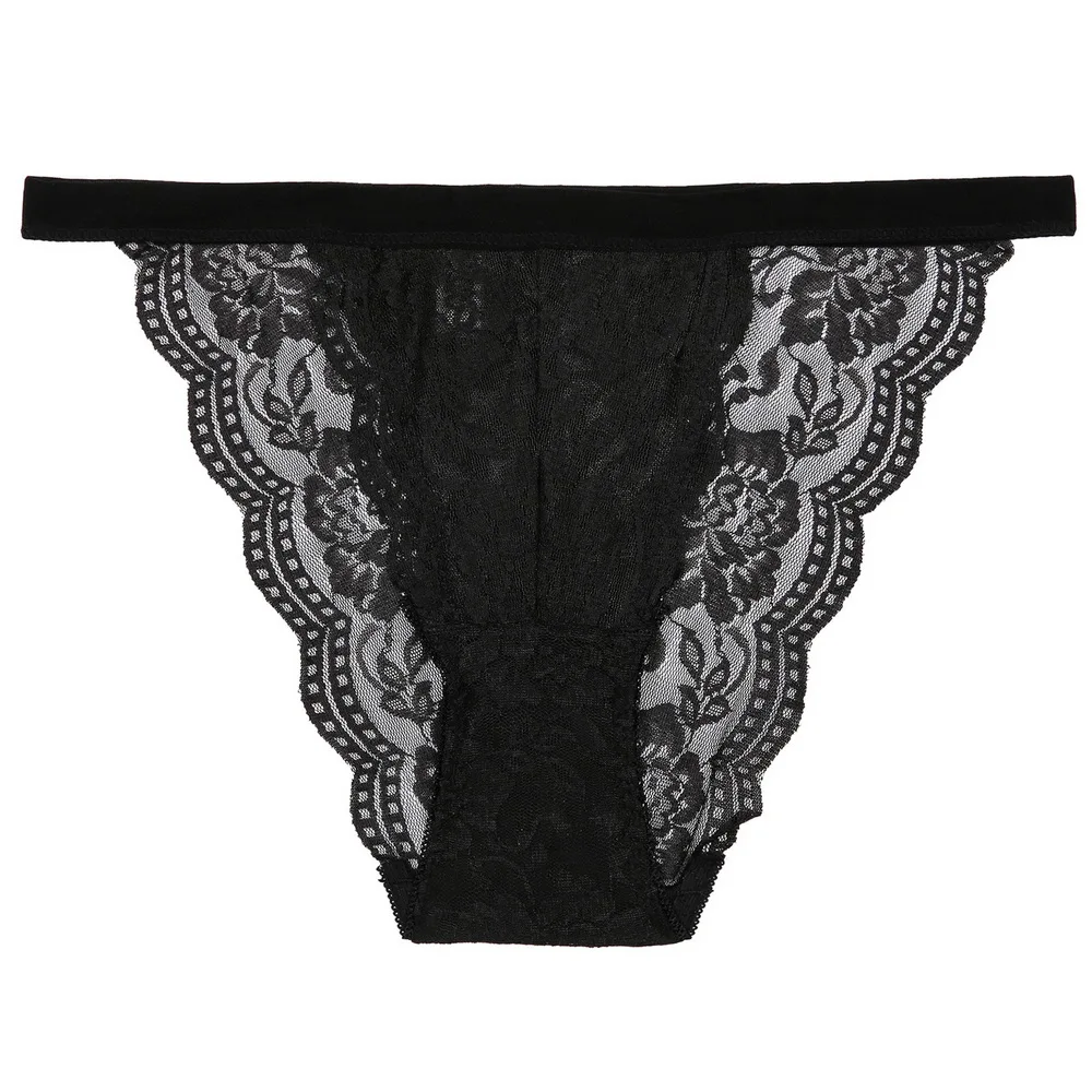 

2021 NEW Underwear Women One-Piece Briefs Low-Rise Lingerie Solid Color Panties Sexy Lace Panties Fashion Brand Design For Women