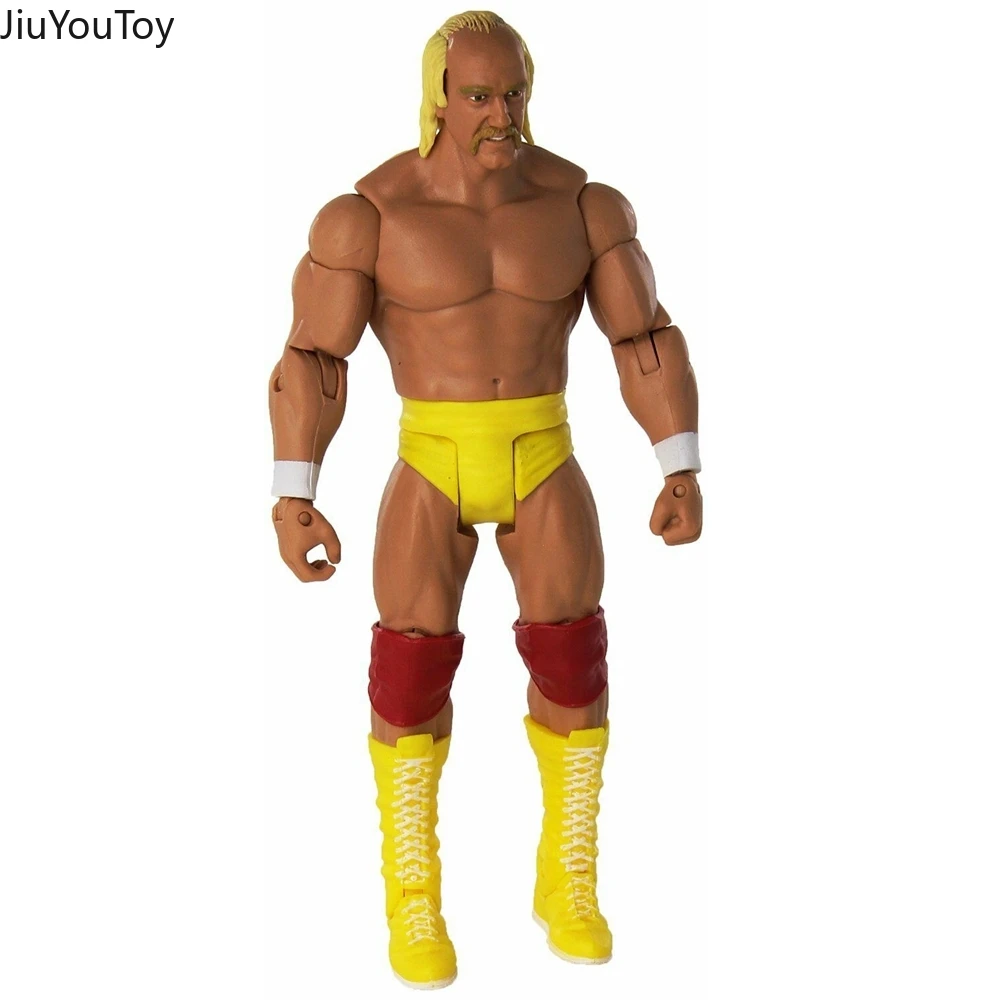 

JiuYouToy7" Wrestling Wrestler Hulk Hogan Action Figure Toys Brinquedos Figurals Collection Model Gift for Child