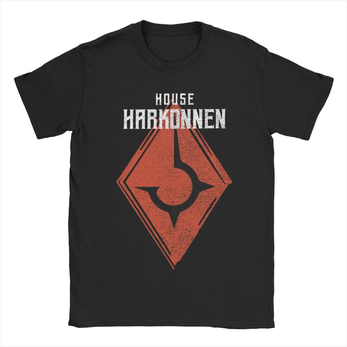

Funny House Harkonnen Dune 2020 Movie T-Shirts for Men Women Cotton T Shirt Arrakis Sandworm Science Fiction Short Sleeve Tees