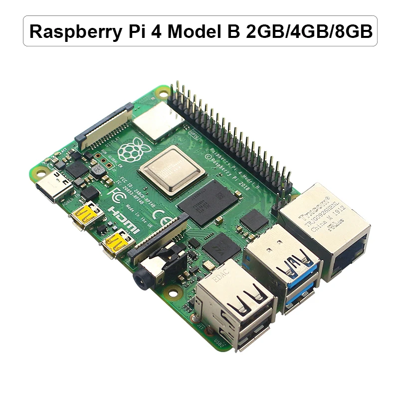 2022.Official Raspberry Pi 4 Model B 8GB 4GB 2GB RAM Dev Board 2.4G & 5G WiFi Bluetooth 5.0 4 Core CPU 1.5Ghz 3 Speeder
