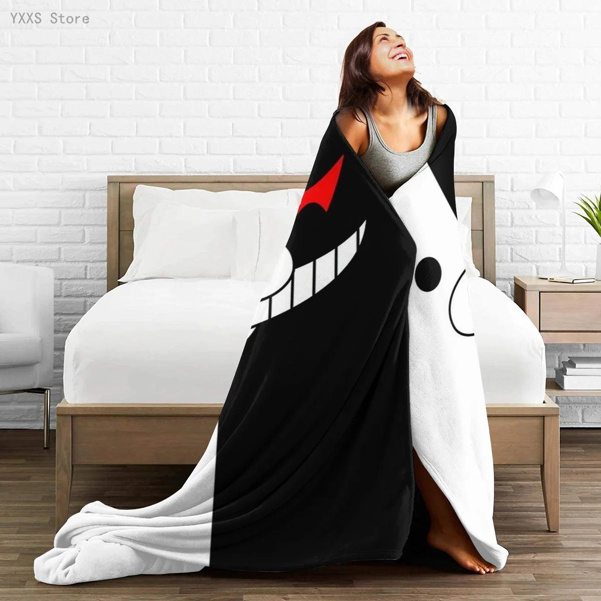 

Anime 3D printed Ultra-Soft Micro Fleece Blanket flannel throw Sherpa bedspread bedding sofa picnic fur soft blanket 300337344