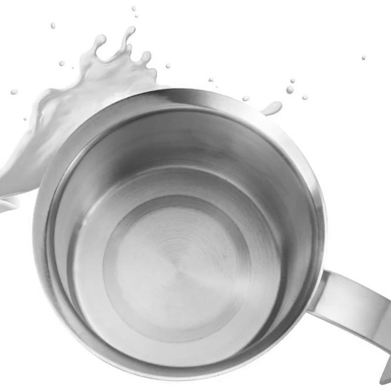 Ручной вспениватель для молока из нержавеющей стали ручной пенообразователь