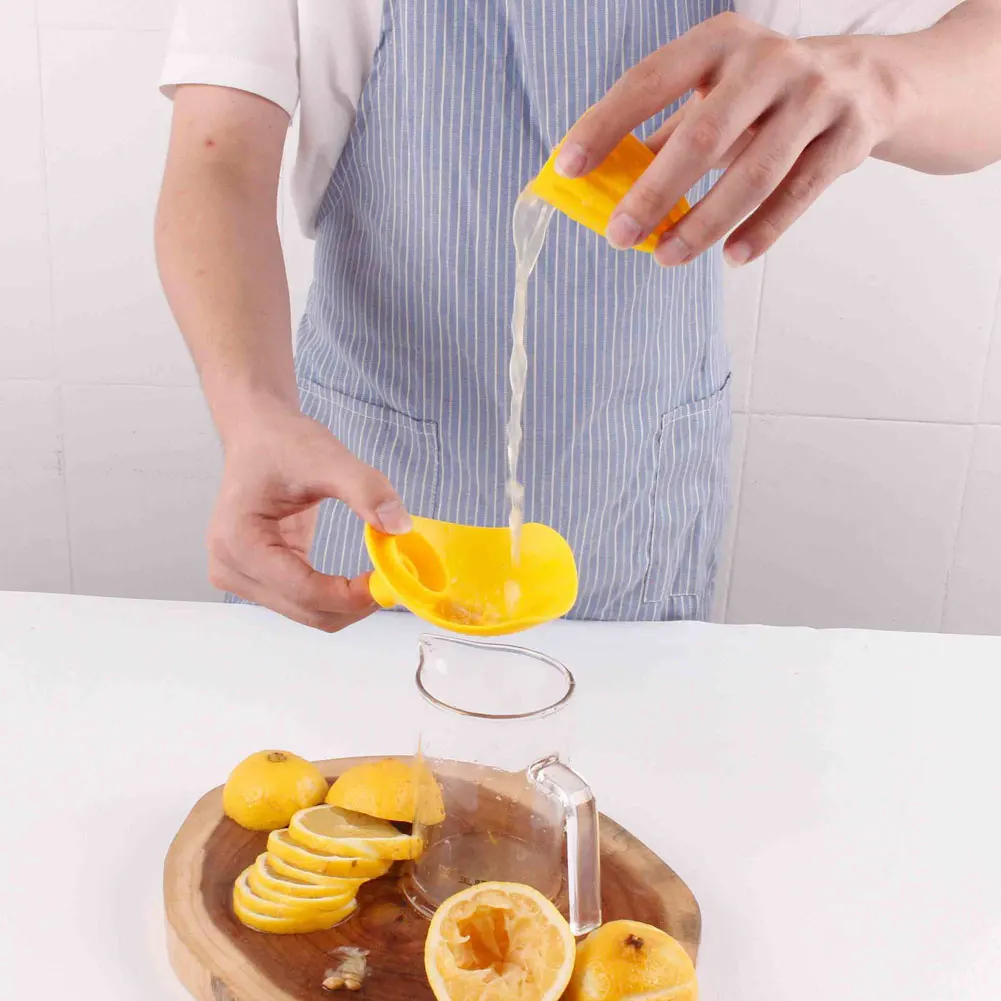 

1PC Lemon Squeezer Mini Conical Shape Handle Orange Juicer Tool Citrus Fruit Juice Extractor Reamer For Kitchen Fruit Tools