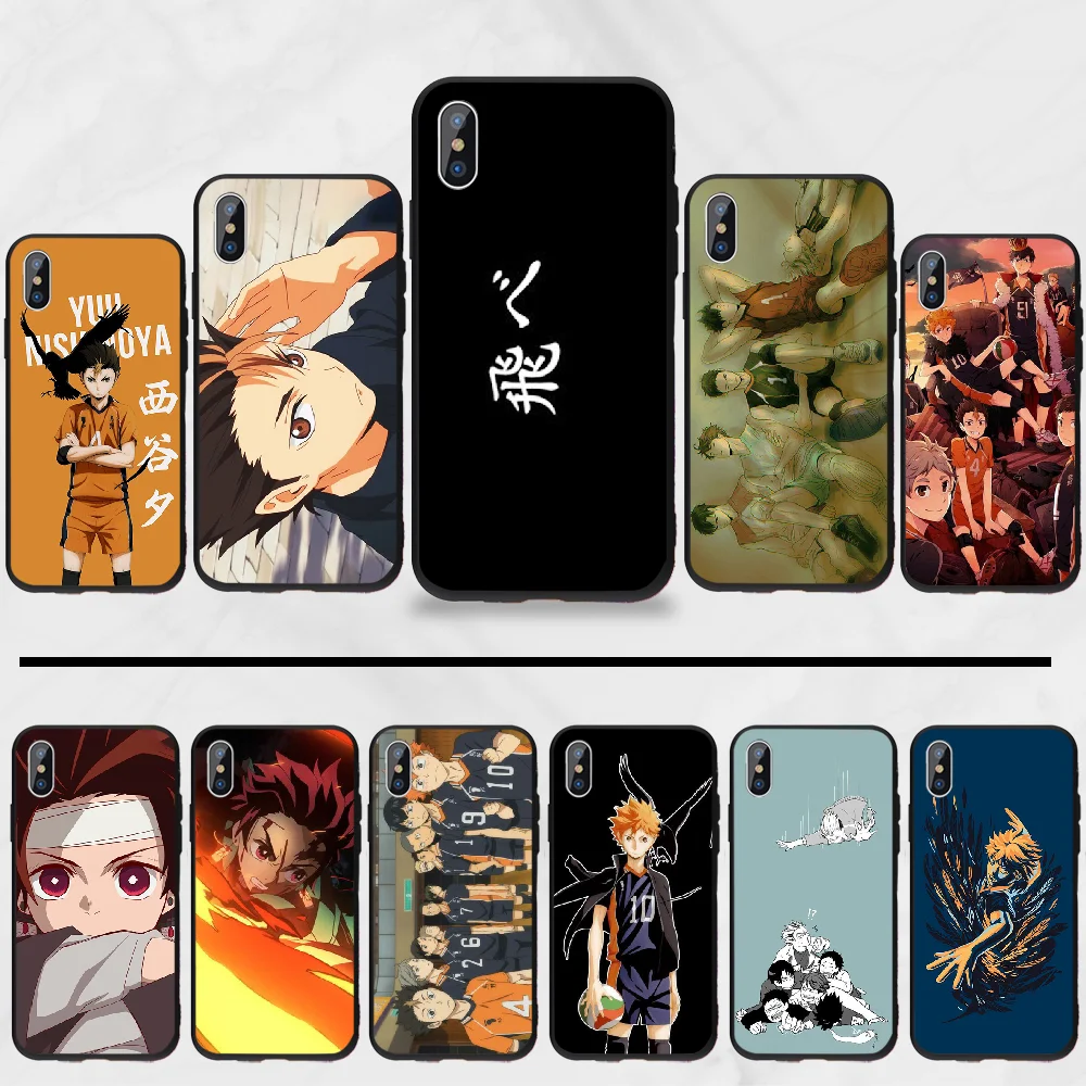 Аниме Haikyuu клиент высокое качество чехол для телефона iphone 5 5s 5c se 6 6s 7 8 plus x xs xr 11 pro