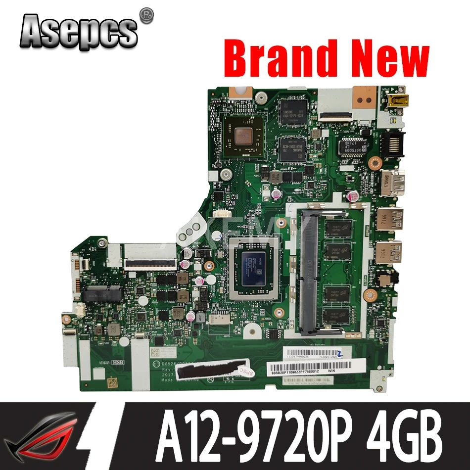Новинка! NM B341 материнская плата для ноутбука Lenovo 320 15ABR Mainboard W/ VGA(2G) DDR(4G) A12 9720P 2 7 3 6