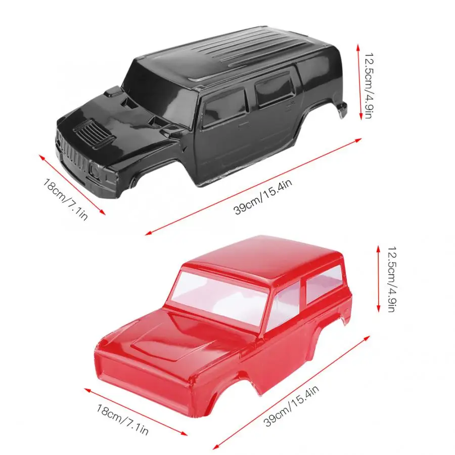 Корпус Корпуса автомобиля RC высокого качества из мягкого ПВХ-материала