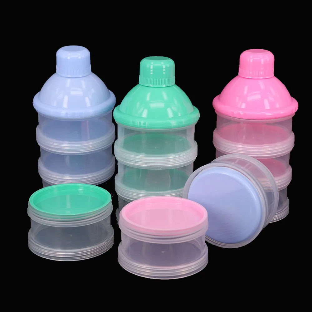 Детская портативная для кормления молочный порошок контейнер хранения пищевых