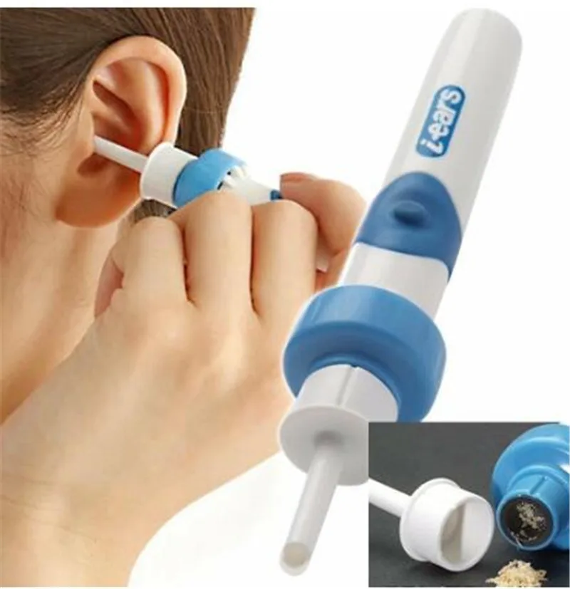 

Electric Ear Wax Remover Vacume Cleaner Painless Cordless Safety Ear Wax Pick Cleaner Remover Spiral Ear-Cleaning Device