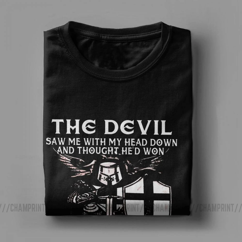 Мужская хлопковая футболка с принтом круглым вырезом и коротким рукавом | одежда