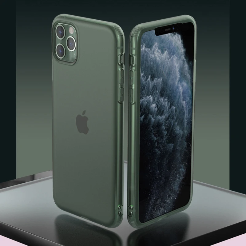 Прозрачный матовый латексный силиконовый чехол карамельных цветов для iphone 11 Pro Max