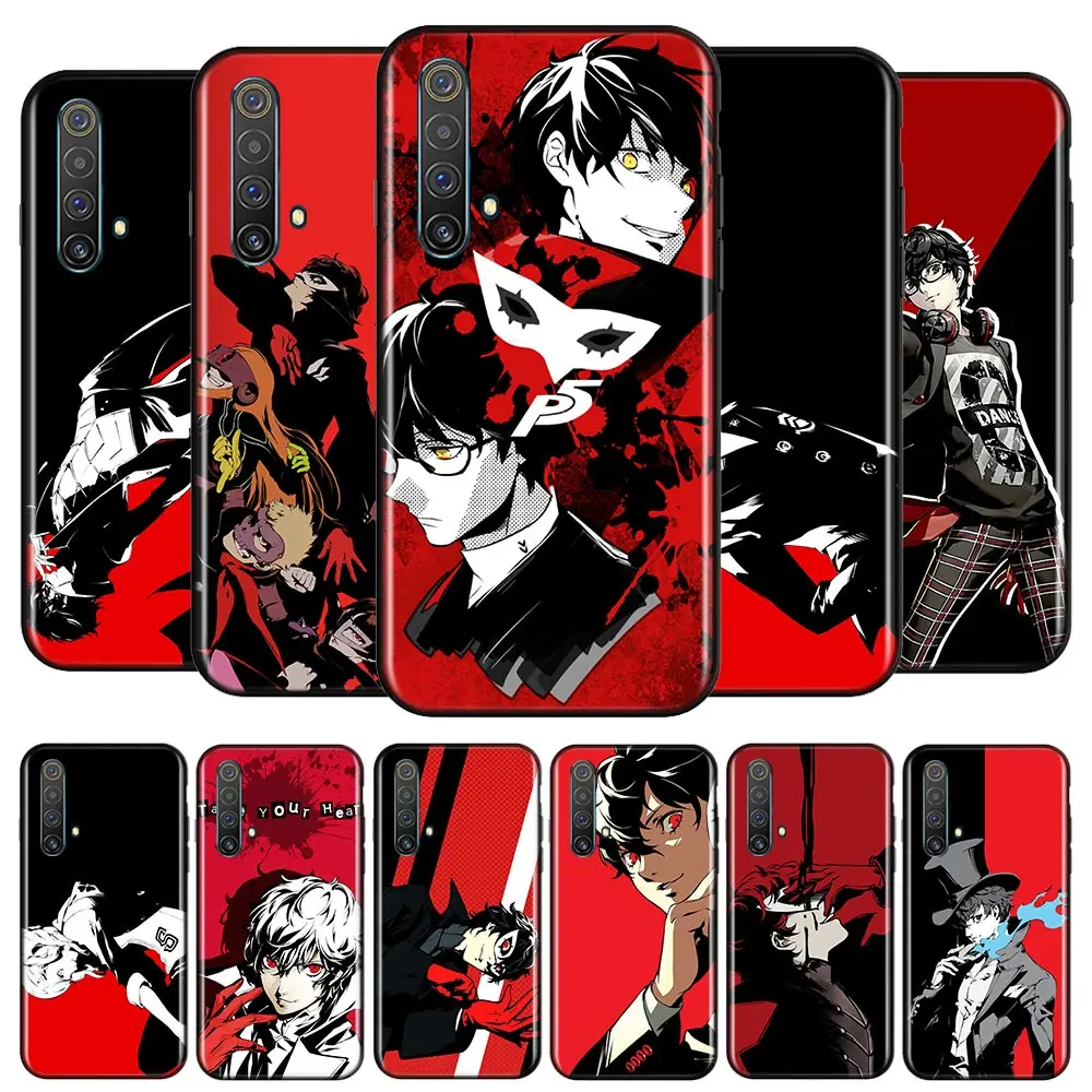 

Danganronpa V3 For OPPO A74 A94 A93 A73 A53 A32 A31 A72 A12E A12 A11 A9 A5 2020 5G AX7 Black Soft TPU Phone Case