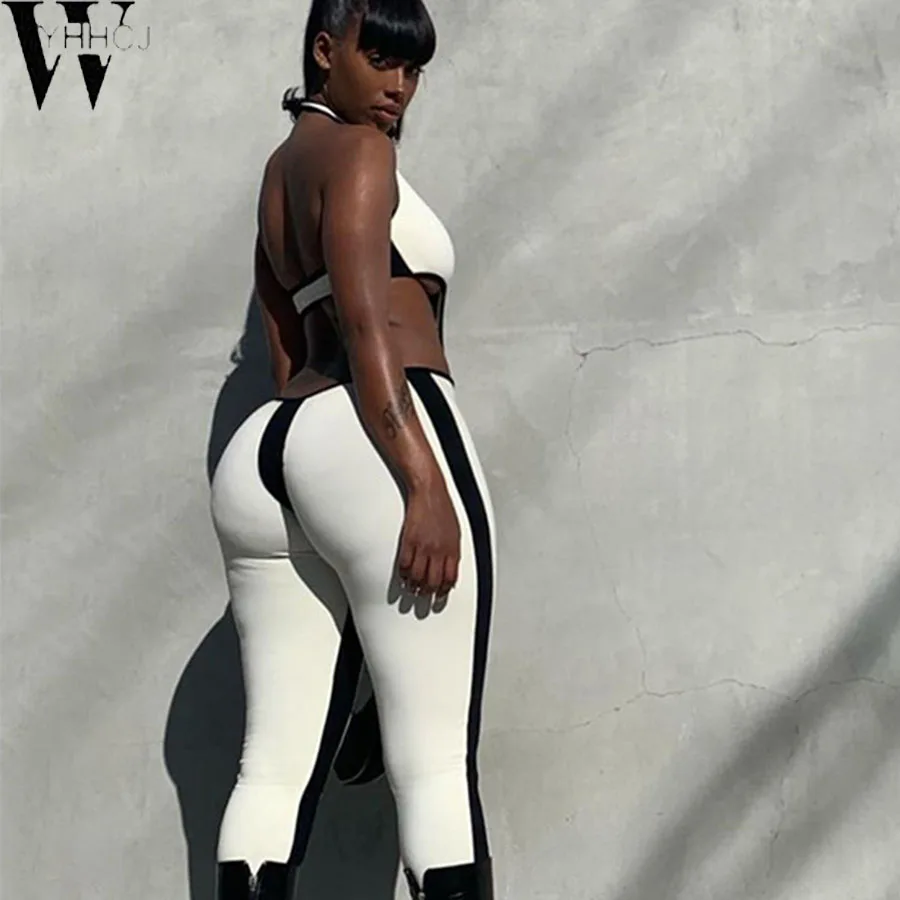 Новинка Женский спортивный комбинезон WYHHCJ без рукавов для тренировок и