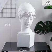 hht nordic creative character sculpture ornaments home decoration living room bookcase crafts resin statue