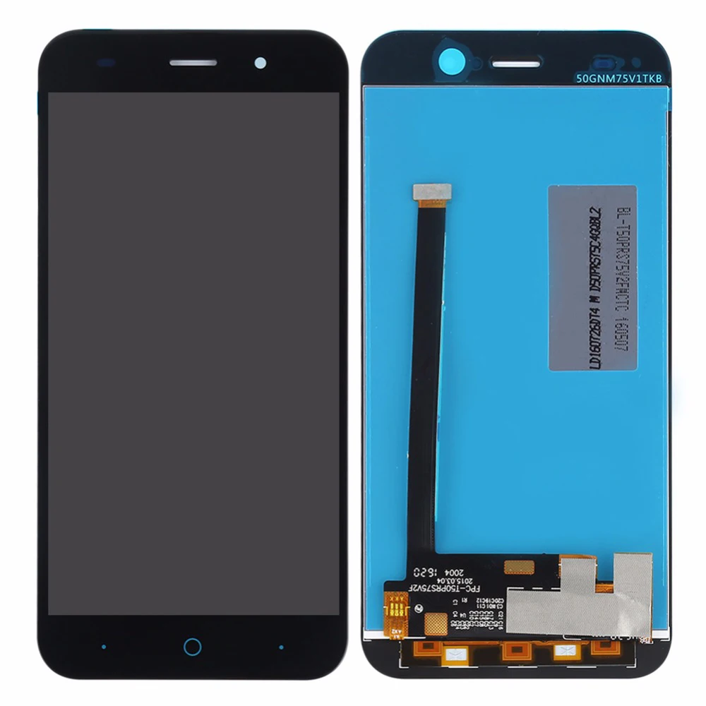 100% Оригинальный ЖК дисплей для 5 0 &quotZTE Blade V6 D6 Z7 X7 T660 T663 сенсорный экран панель