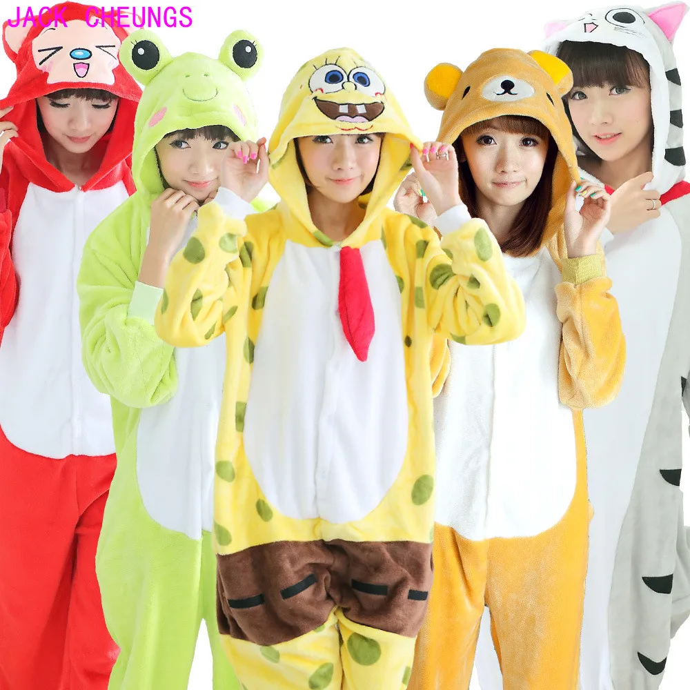 Кигуруми Тигр волк пижамы мультфильм Животные Костюм Собака Ститч Аниме коала