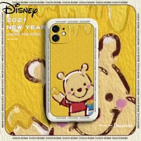 disney pooh bear for iphone 78pxxrxsxsmax1112pro12mini cartoon personality silicone anti drop phone case