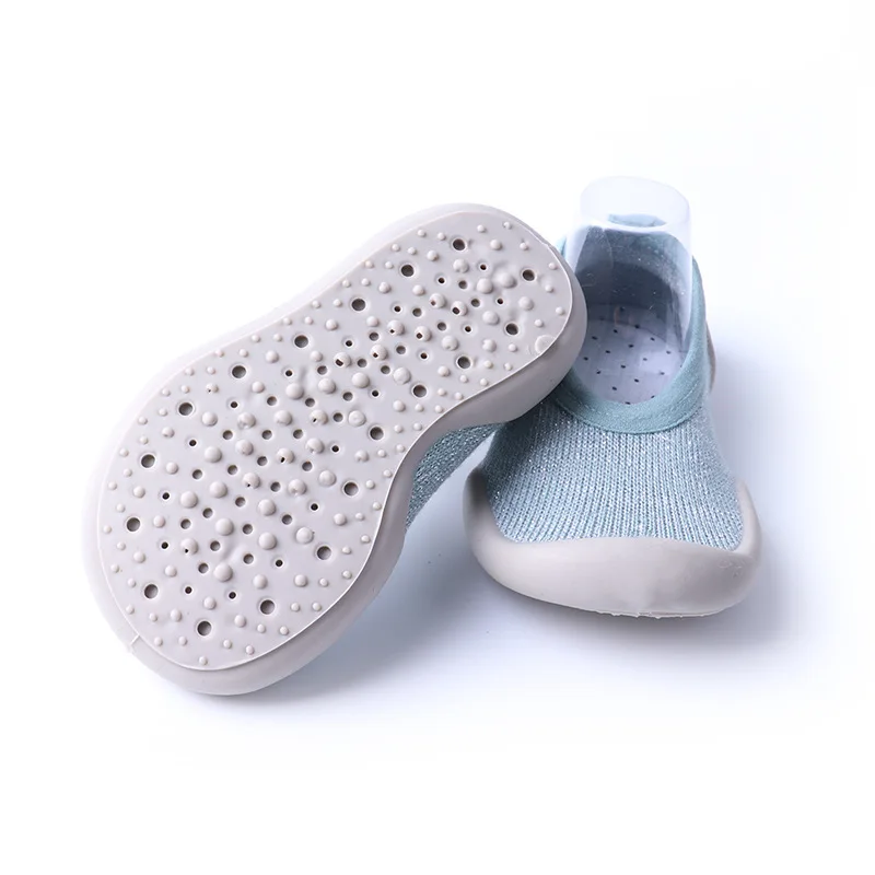 

Baby Lotus Infant Baby Girl Shoes 1 Year Newborn Boys Anti-Slip Socks First Walkers Soft Bottom Non-Slip Cotton Toddler Shoes