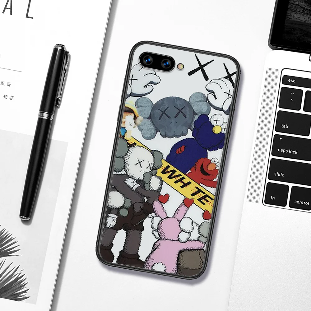 

Cartoon Kaw Trendy Brand Phone Case Cover Hull For HUAWEI Honor 6A 7A 8 8A 8S 8x 9 9x 9A 9C 10 10i 20 Lite Pro black Waterproof