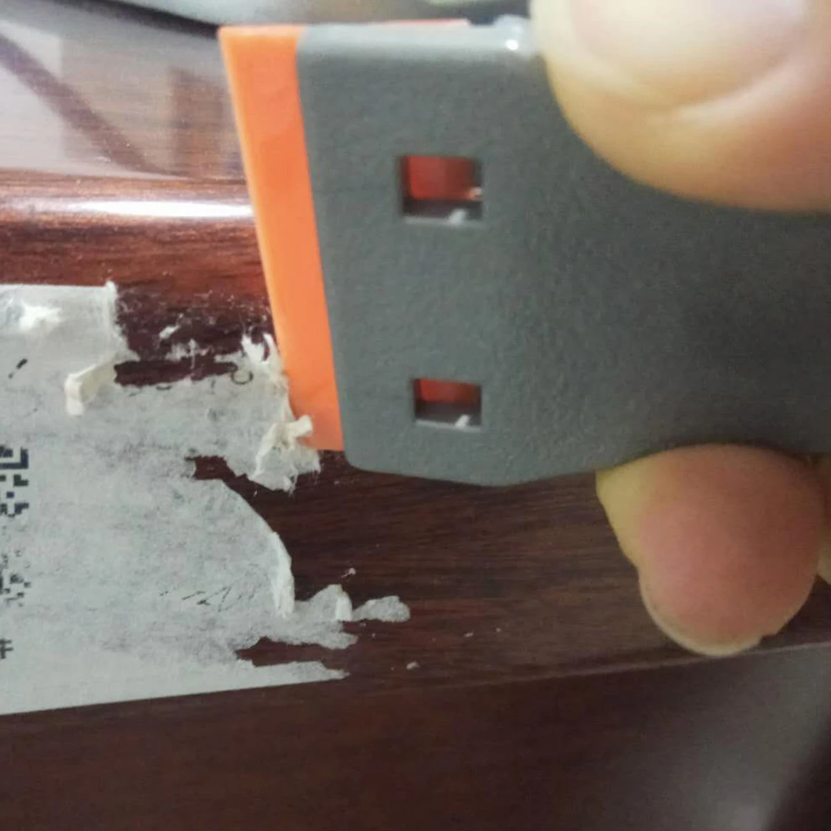 CNGZSY скребок для бритвы запасные пластиковые двойные острые лезвия Виниловая