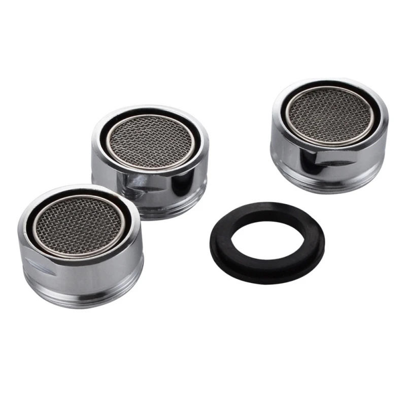 

24/28mm Male Thread Water Bubbler Swivel Head Saving Tap Faucet Aerator Connector Diffuser Nozzle Filter Mesh Adapter Accesories