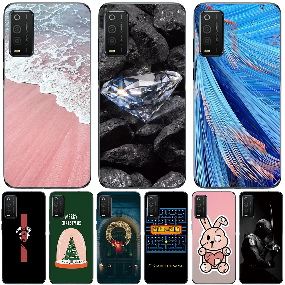 

For TCL 205 2021 6.22 inch Phone Cases Back Cover Protective Cute Fundas Luxury Coque Bags Free Shipping