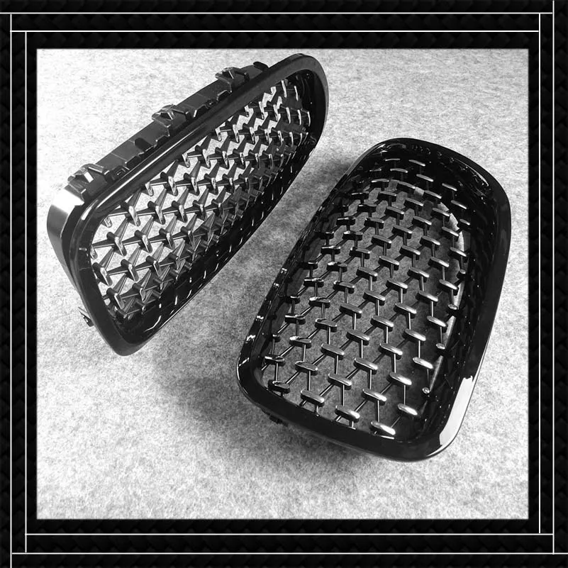 

Diamond Style Glossy Black ABS Material Bumper Front Mesh Grill Grille For B-mw 5 Series F10 F11 F18 520i 523i 525i 530i 535i