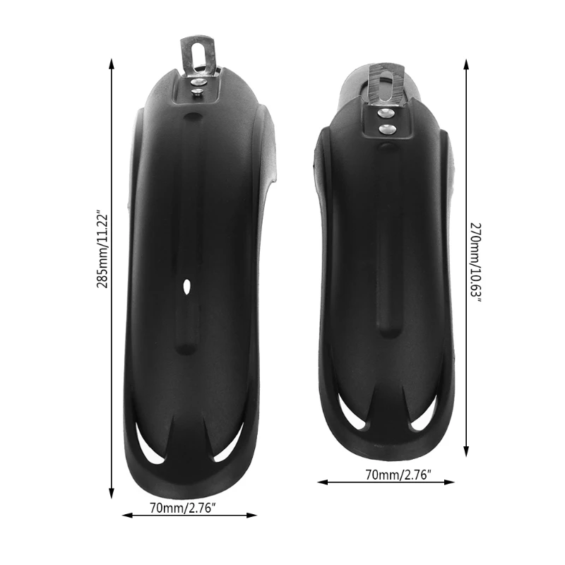 

1 Pair Bicycle Mudguard Front Rear Dustproof For 12/14inch Children Bike H053