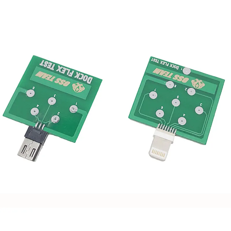 Micro USB испытательная плата для iPhone 11 12 pro 8 7 6 Android Type-C Мобильный телефон батарея